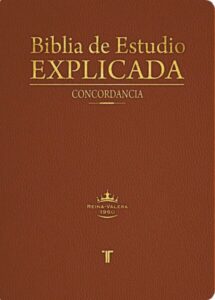 Biblia De Estudio Explicada/Piel Especial/Marron Claro