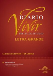 Biblia De Estudio Diario Vivir/RVR60/Letra Grande/Tapa Dura