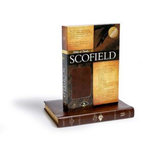 Biblia De Estudio Scofield/RVR/Imitacion Piel/Marron Oscuro