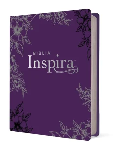 Biblia Inspira NTV Morada: Descubre la Palabra de Dios con Tapa Dura Con Filament
