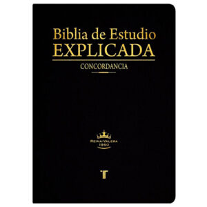 Biblia De Estudio Explicada/Piel Especial/Negra