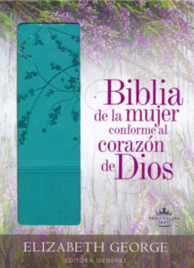 Biblia De La Mujer Conforme Al Corazon De Dios/RVR/Duo Tono Agua Marina