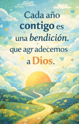 Palabras de Amor para un Hijo en su Cumpleaños: Expresiones de Bendición y Afecto Inspiradas en la Biblia 6 Ano Contigo Palabras de Amor para un Hijo en su Cumpleaños: Expresiones de Bendición y Afecto Inspiradas en la Biblia