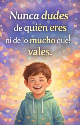 Palabras de Amor para un Hijo en su Cumpleaños: Expresiones de Bendición y Afecto Inspiradas en la Biblia 11 Nunca dudes quien eres Palabras de Amor para un Hijo en su Cumpleaños: Expresiones de Bendición y Afecto Inspiradas en la Biblia
