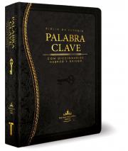 ** Imagen de la portada de la Biblia de Estudio Palabra Clave con diccionario hebreo y griego.