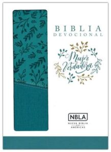 Biblia Devocional Mujer Verdadera NBLA Duotono Aqua [Biblia de Estudio]