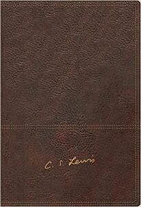 Biblia/RVR/Reflexiones C.S.Lewis/Imitacion Piel/Cafe/Interior A Dos Colores