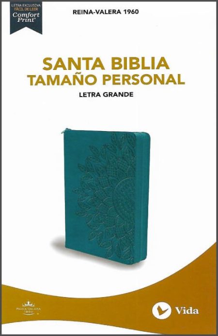 ** Portada de la Santa Biblia tamaño personal con letra grande, edición Reina-Valera 1960.