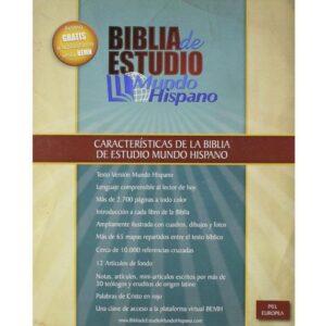 Biblia de Estudio Mundo Hispano [Biblia]