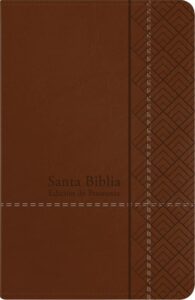 Biblia/RVR60/Promesas/Manual/Imitacion Piel/Cierre/Cafe