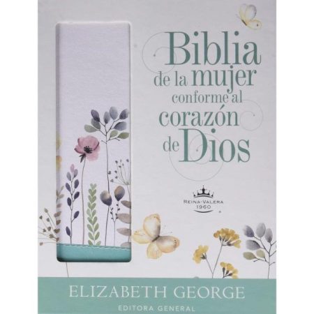 Biblia de la mujer conforme al corazón de Dios" de Elizabeth George.