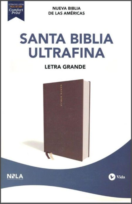 ** Portada de la Santa Biblia Ultrafina con letra grande, Nueva Biblia de las Américas.