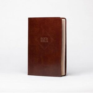Biblia RVR60/Letra Supergigante Edicion 2023/Marron Piel Fabricada