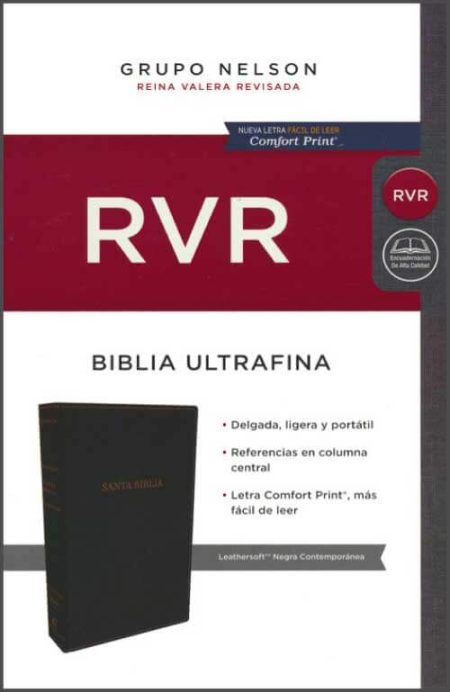 ** Portada de la Biblia Ultrafina RVR, edición Reina Valera Revisada.