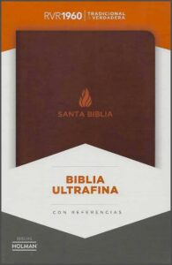 Biblia RVR60-Ultrafina-Marron