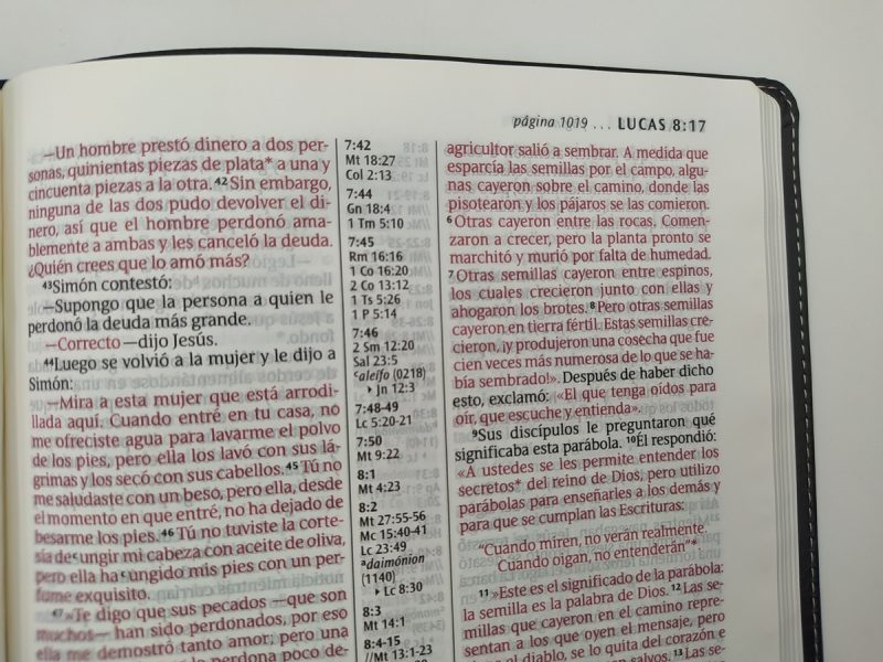 Biblia NTV/Edicion De Referencia/Letra Grande/Negro [Biblia] - Image 2