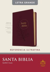 Biblia RVR60/Edicion De Referencia/Ultrafina/Ciruela/Letra Grande