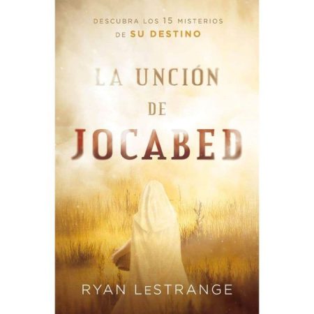 La Unción de Jocabed" de Ryan Lestrange, mostrando una figura de espaldas con un manto en un campo dorado.