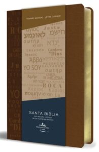 Bilbia RVR60 Los Nombres De Dios Marron