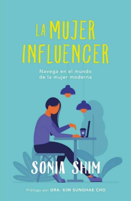 La Mujer Influencer" mostrando a una mujer trabajando en su computadora portátil.