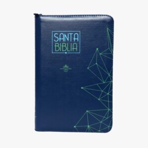 Biblia/RVR065CZLG/PJR/Azul Canto Azul