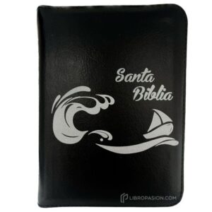 Biblia RVR025cZLM PJR Negro Canto Pintado [Biblia]