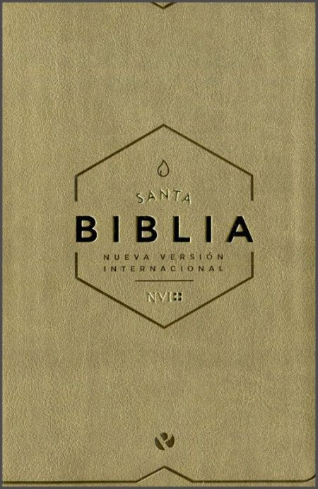 ** Portada de la Biblia en la versión Nueva Versión Internacional (NVI).