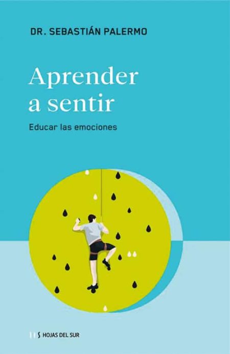 Aprender a sentir" de Dr. Sebastián Palermo, con una ilustración de una persona escalando.