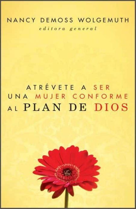 ** Portada del libro con un fondo amarillo y una flor roja en la parte inferior. El título está en letras grandes y negras.