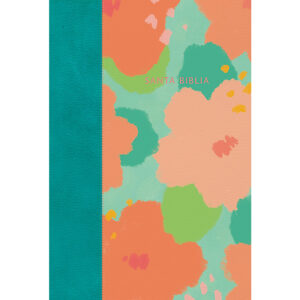 Rvr 1960 Biblia Letra Gigante Floral Simil Pie