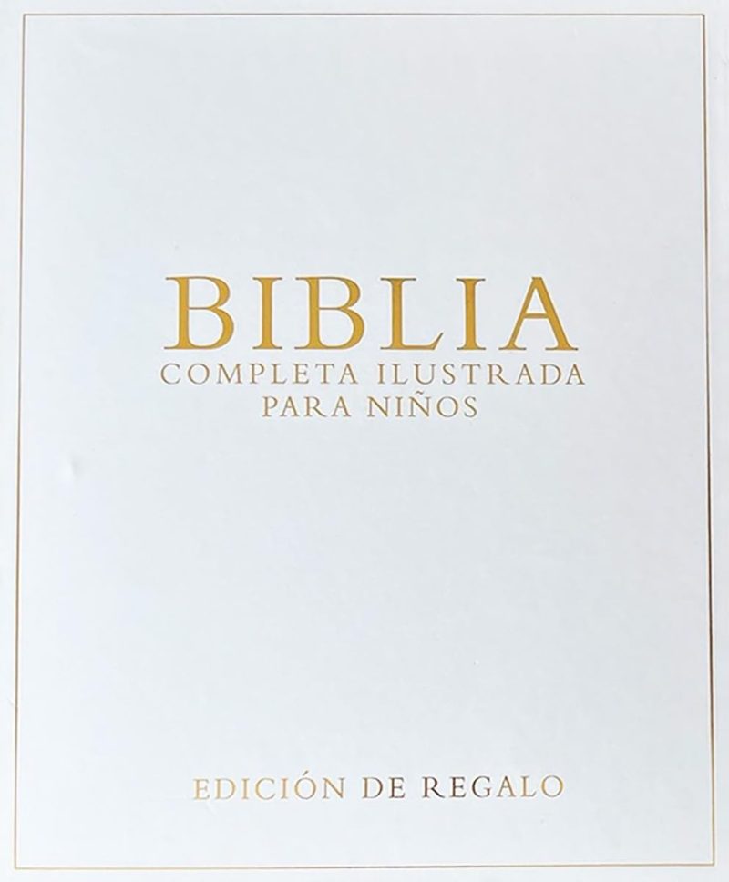Biblia Ilustrada para Niños: Edición de regalo - tapa dura con páginas a color