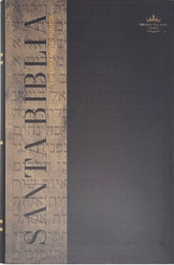 Biblia RVR 1960 Letra Grande Tamaño Manual Tapa Flex Duotone Marron Beige