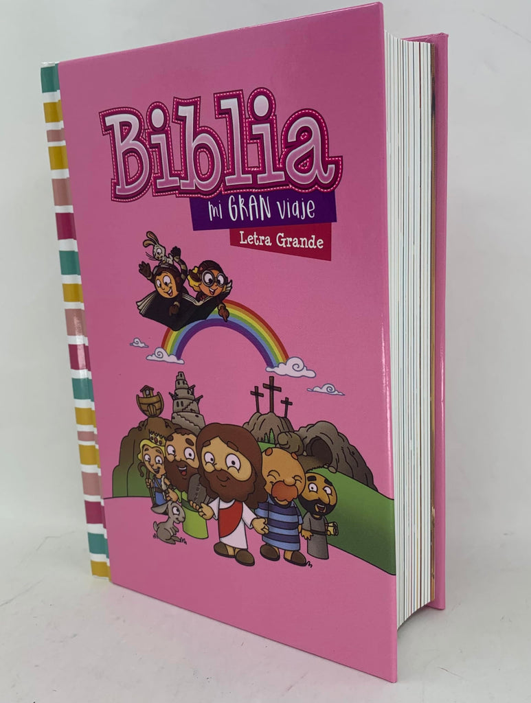 Biblia RVR 1960 para Niñas Letra Grande 10 puntos Tapa Dura Rosa 1 Biblia RVR 1960 para Niñas Letra Grande 10 puntos Tapa Dura Rosa