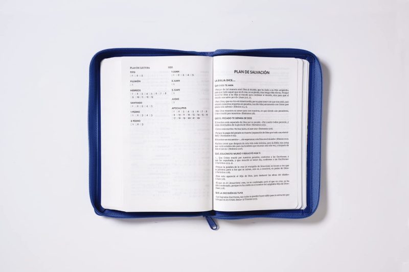 Biblia RVR60 Ultrafina LG Símil Piel con Cierre - Image 3