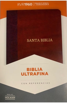 Biblia RVR 1960 Ultrafina Dos Tonos Marron Marron
