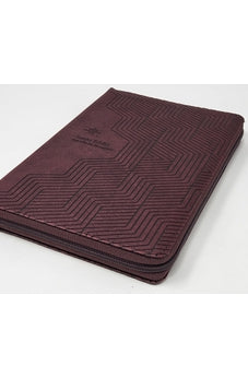 Biblia RVR 1960 de Promesas Letra Gigante Marron Líneas Simil Piel con Cierre 2 Biblia RVR 1960 de Promesas Letra Gigante Marron Líneas Simil Piel con Cierre - Image 2