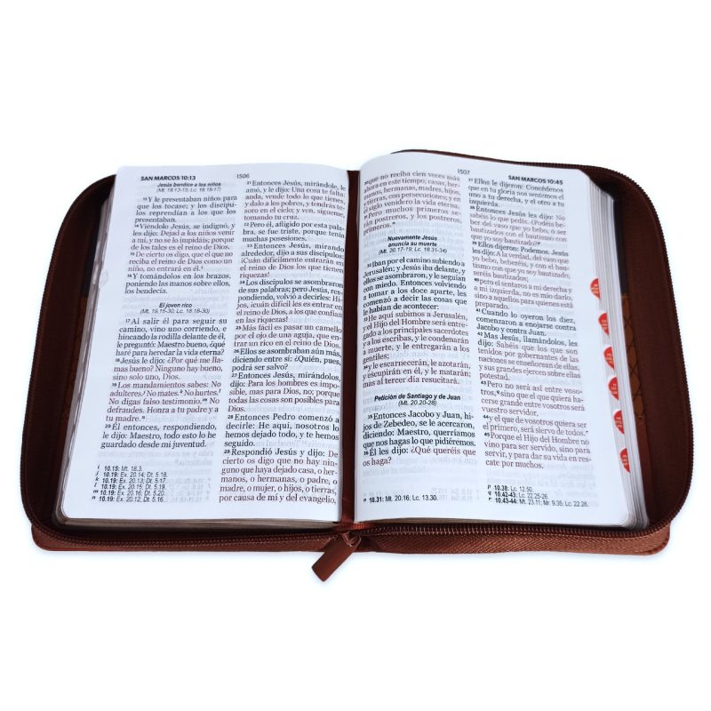 Biblia RVR60/045czti/LG/PJR/Tricolor Café/Café/Café - Image 3