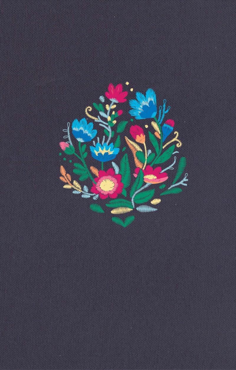 Biblia NVI-Ultrafina-Azul Bordado Sobre Tela