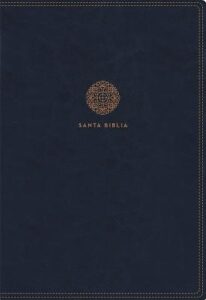 Biblia RVR 1960 Letra Súper Gigante Piel Azul