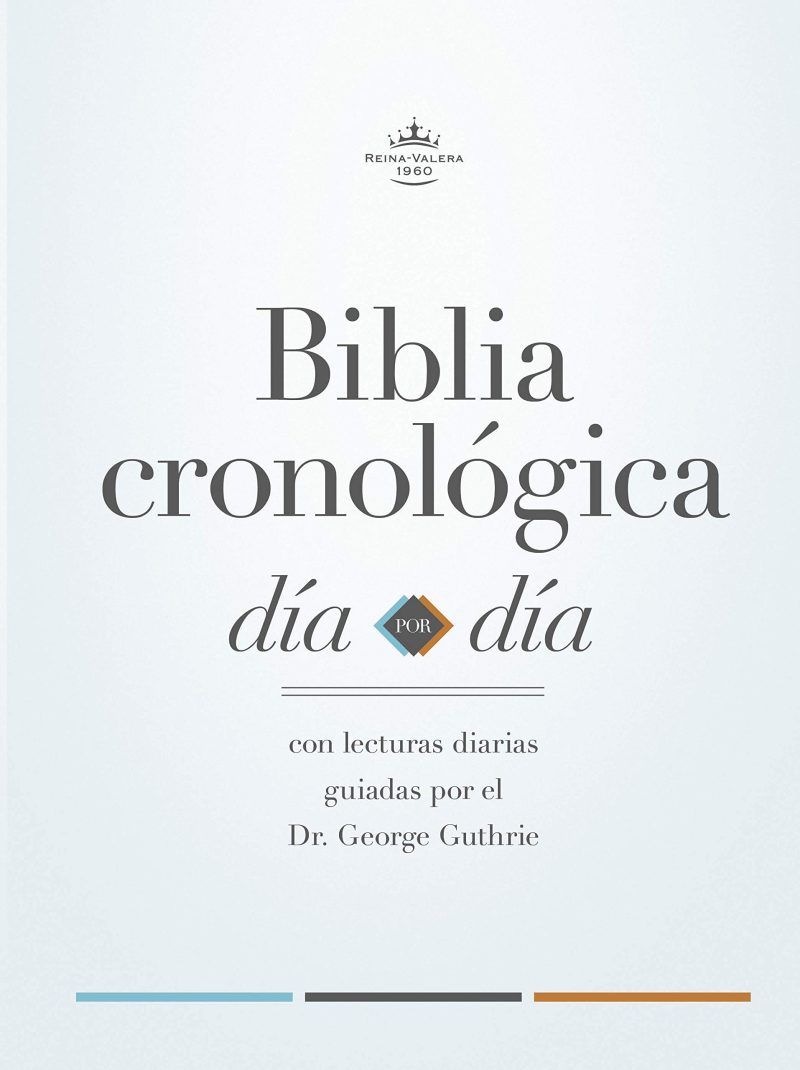 Biblia RVR 1960 Cronologica Día por DíaTapa Dura