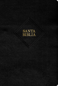 Biblia RVR 1960 Tamaño Manual Símil Piel Negra