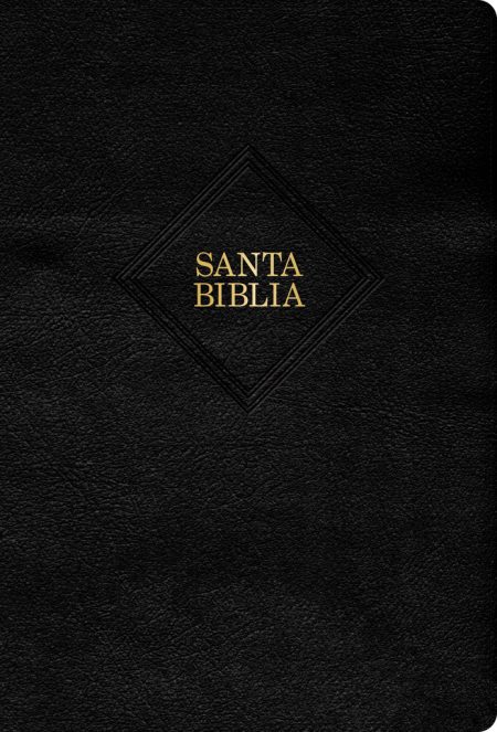 Biblia RVR 1960 Tamaño Manual Símil Piel Negra