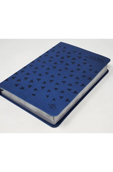 Biblia RVR 1960 de Promesas Letra Gigante Azul Triangulos Simil Piel 2 Biblia RVR 1960 de Promesas Letra Gigante Azul Triangulos Simil Piel - Image 2