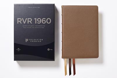Biblia/RVR60/Coleccion Premier/Letra Gigante/Cafe