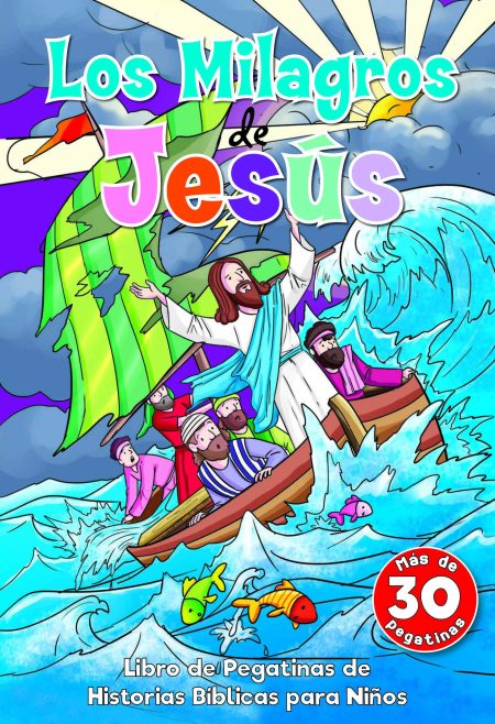 Los Milagros de Jesús Libro de Pegatinas