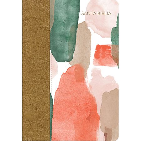 Biblia RVR 1960 Letra Grande Tamaño Manual Multicolor Símil Piel con Índice