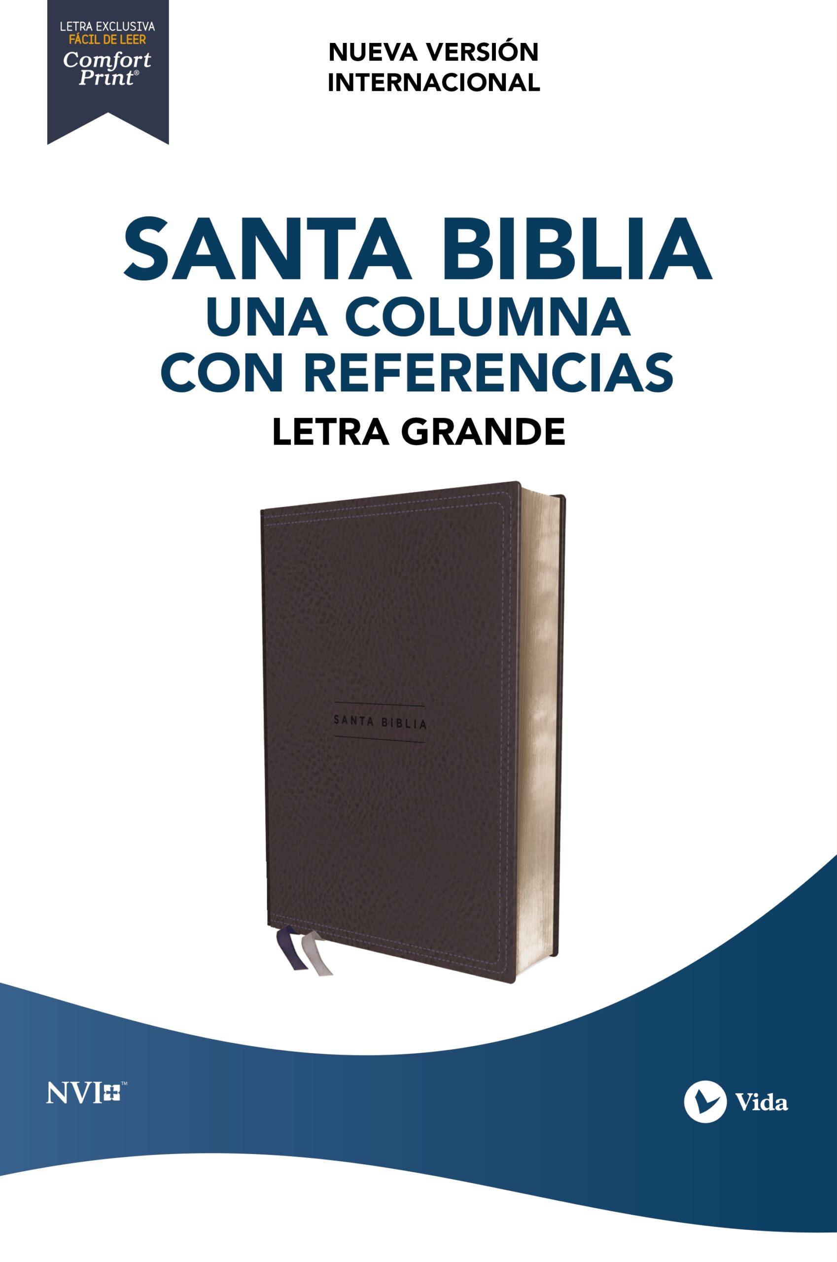 Biblia NVI una Columna con Referencias Piel Azul Marino 1 Biblia NVI una Columna con Referencias Piel Azul Marino