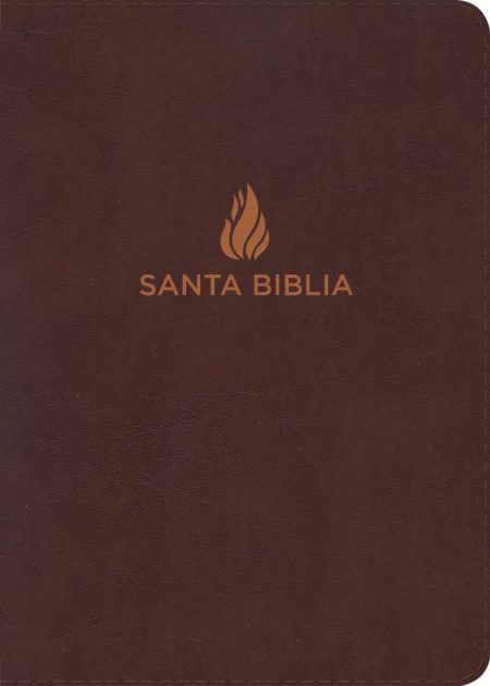 Biblia NVI Letra Súper Gigante Piel Marron con Índice