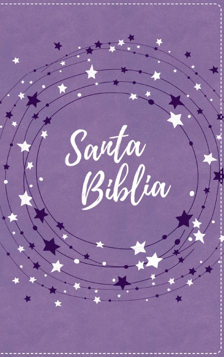 Biblia para Niños NVI, Texto revisado 2022, Leathersoft, Lavanda, Comfort Print