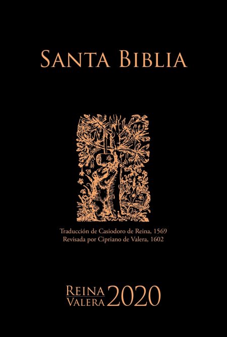 Biblia RVR 2020 Negra Rústica